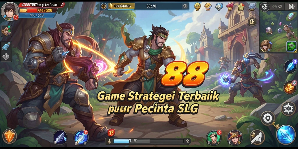 Screenshot gameplay <strong>CEPAT88</strong> yang menunjukkan pertempuran strategis.