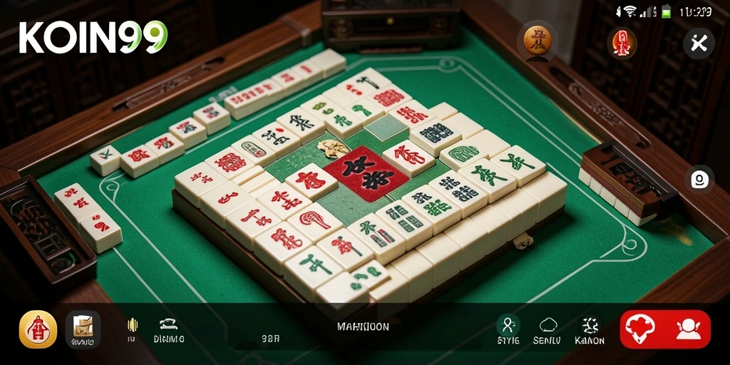 Tampilan menarik dari gameplay KOIN99 yang seru dan menantang.