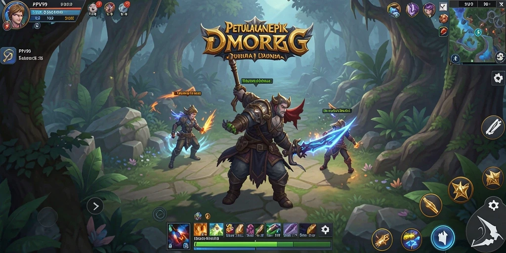 Tampilan gameplay PPV99 menampilkan petualangan seru di dunia MMORPG.