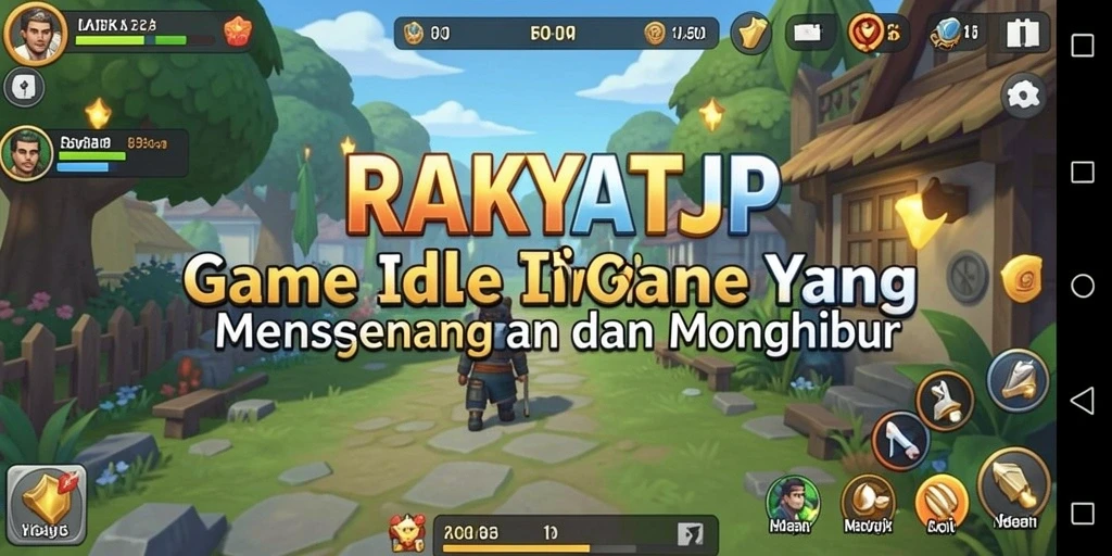 Tampilan gameplay RAKYATJP yang menarik dan interaktif.