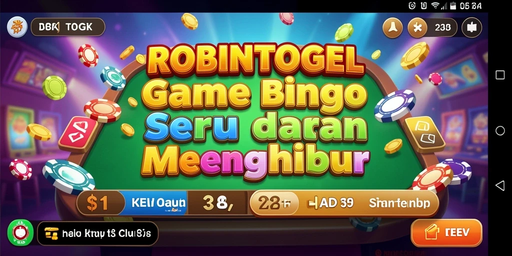 Gameplay seru di ROBINTOGEL, mainkan Bingo sekarang!