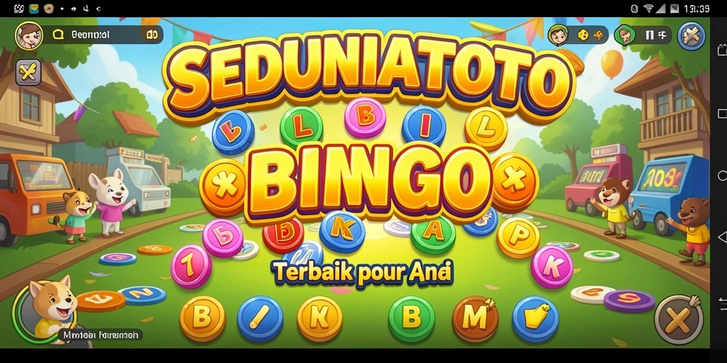 Tampilan gameplay Bingo yang seru dan interaktif.
