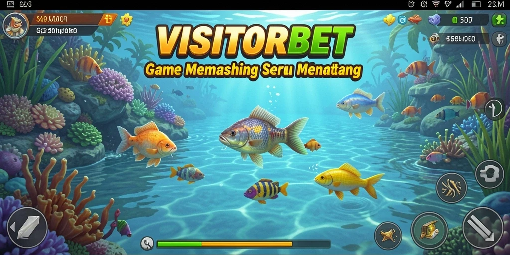 Tangkapan ikan besar di VISITORBET dalam gameplay yang seru.