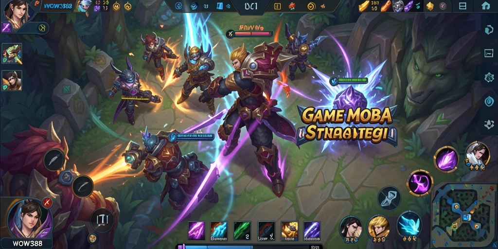 Gameplay seru di WOW388 dengan pertarungan tim yang strategis.